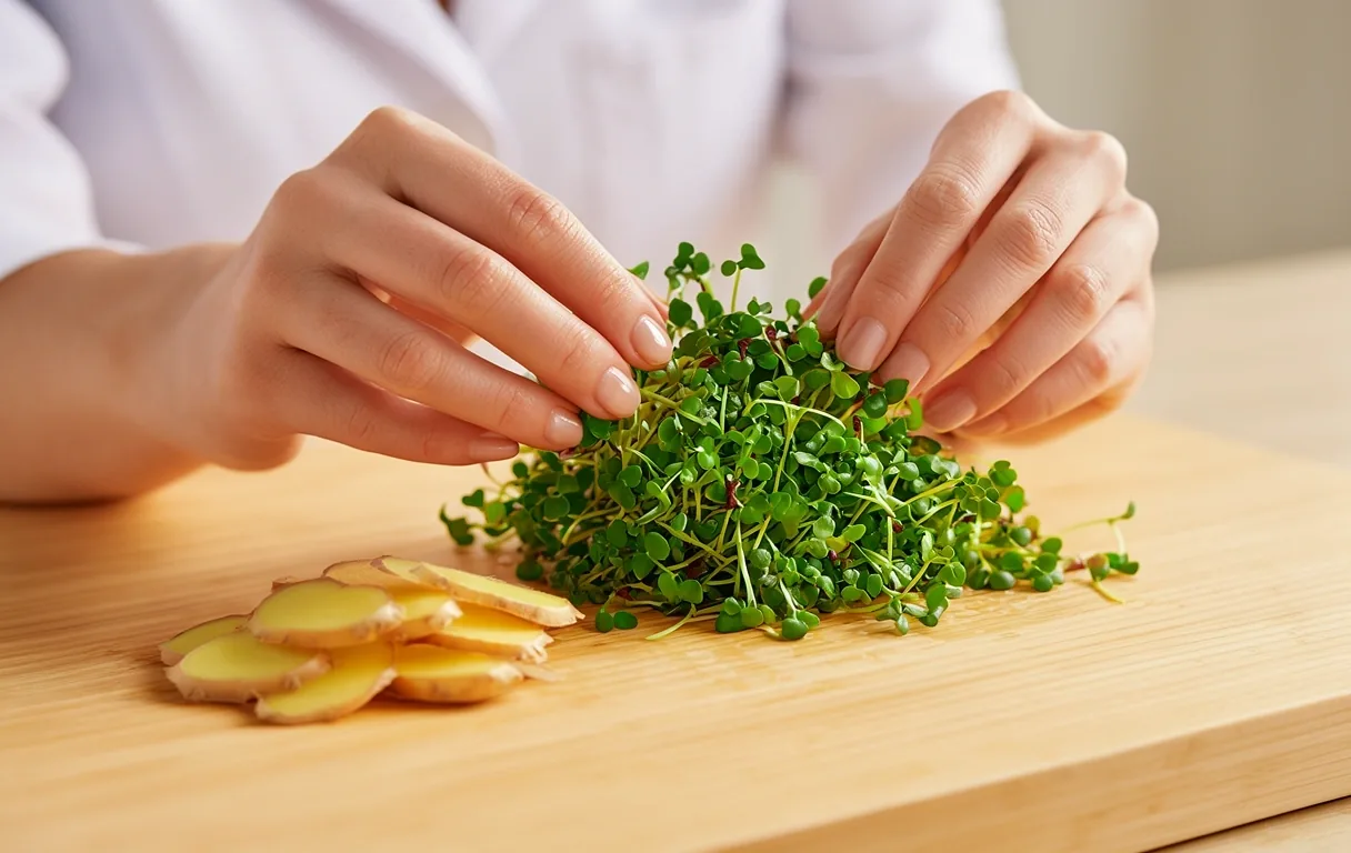 Symbol of fresh nutritional integrity